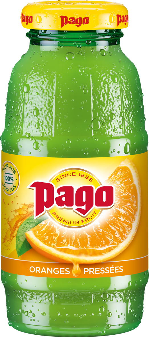 PAGO Pur Jus ORANGE PRESSEE VP 20cl x 12