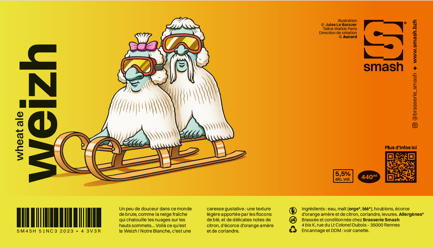 Smash - Weizh - Blanche 5.5% 33cl