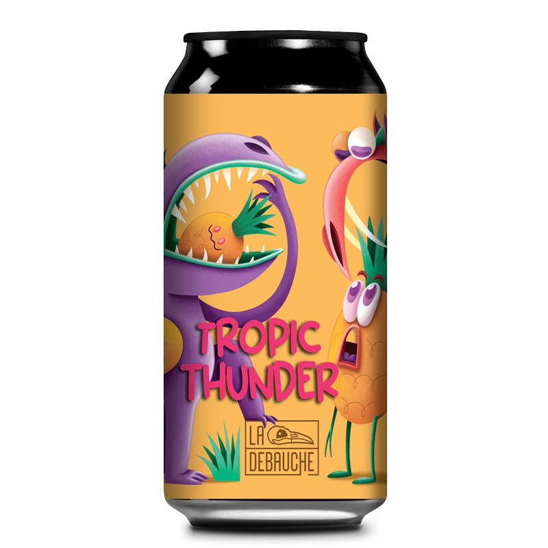Tropic Thunder Débauche 12x44cl Pastry Sour Pina Colada Style - 7 %