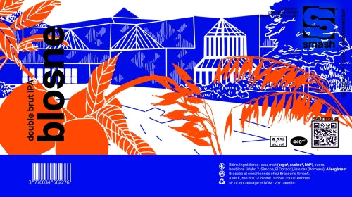 Smash - Blosne - Double Brut IPA 9,3°- 44cl