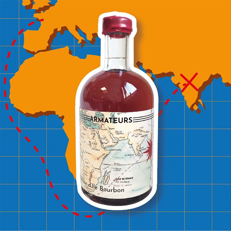 Rhum Vieux 3 ans - Cuvée - Retour d'Île Bourbon - 40%