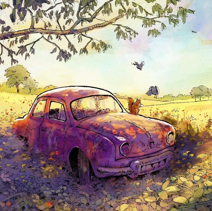 Hoppy Wheat - Blanche 75cl - Brasserie Skumenn