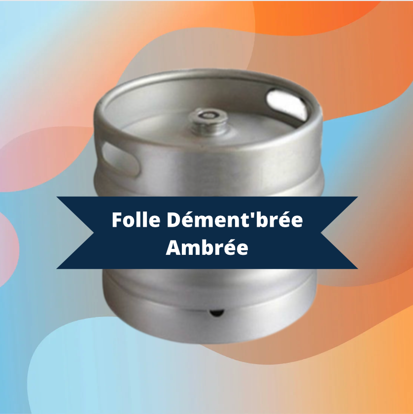 Folle Démembrée Fût 30L - Ambrée 7%