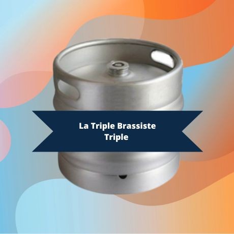 Fût 20l La Triple Brassiste - Triple - 8,5%