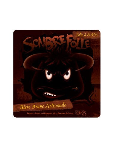 Sombre Folle 3+1 offert - 8.5% Brune fût inox 20L