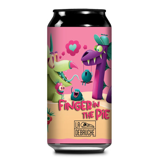 Finger in the pie -  Débauche 12x44cl Finger in the Pie  - Pastry Sour tarte à la framboise - 7 %