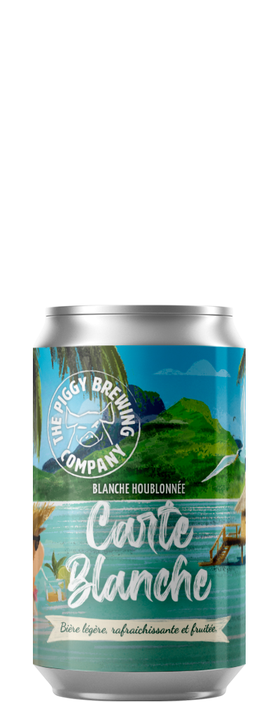 Carte Blanche - Dry-Hopped Hazy Blanche - 5% Can 33cl Promo 10%