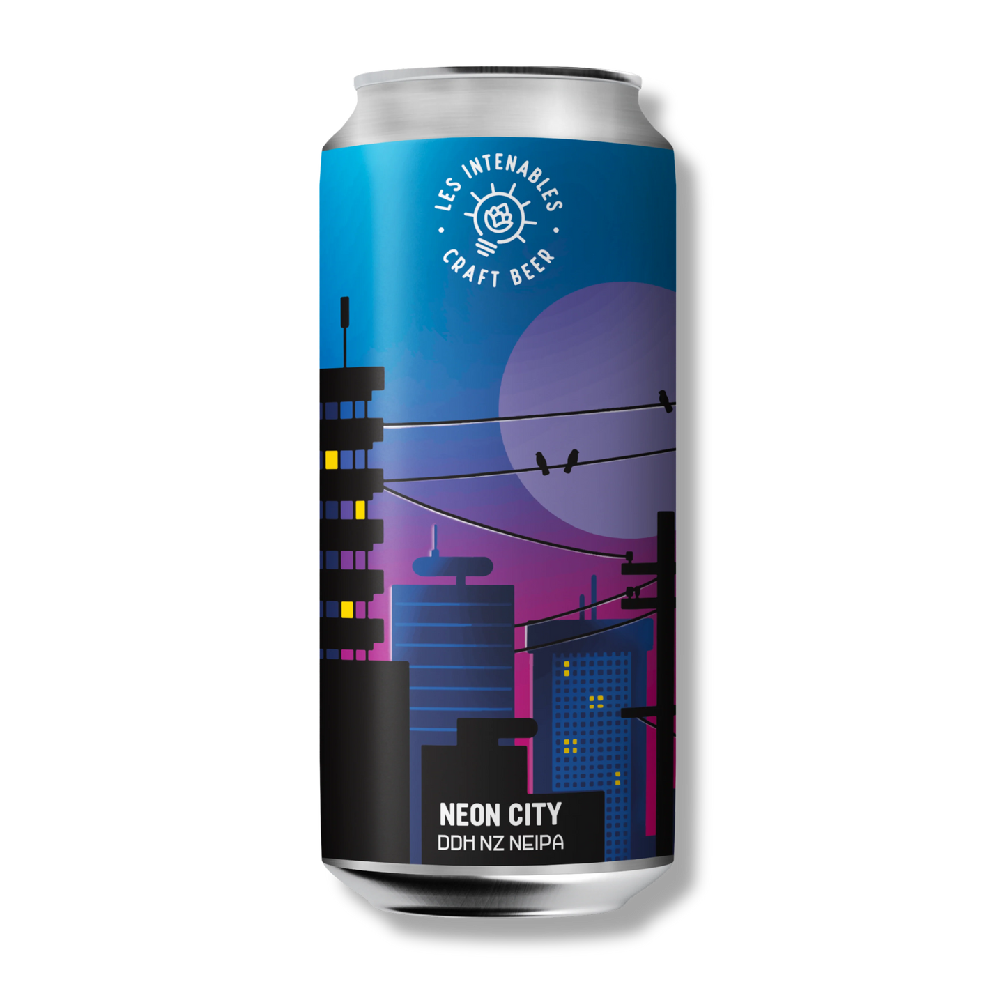Intenables - Néon City  DDH NZ NEIPA 6.5% 12x44cl