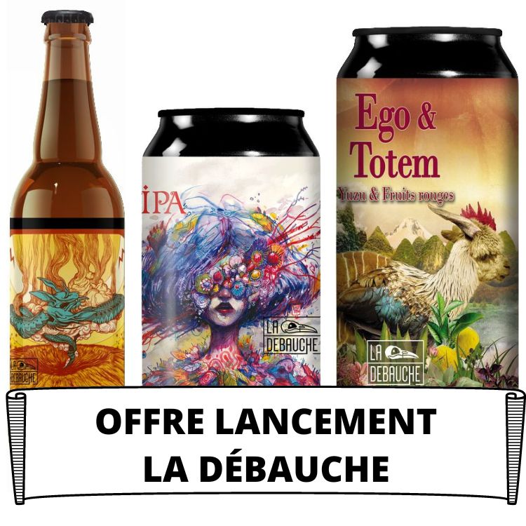 Offre de Lancement - La Débauche - 10 références x12 canettes