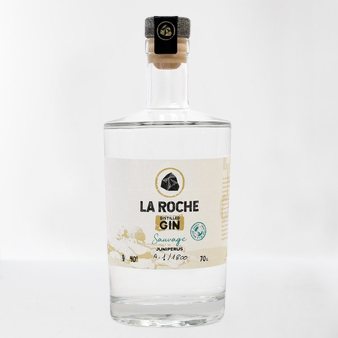 Gin La Roche - Sauvage - Distillerie Ar Roc'h
